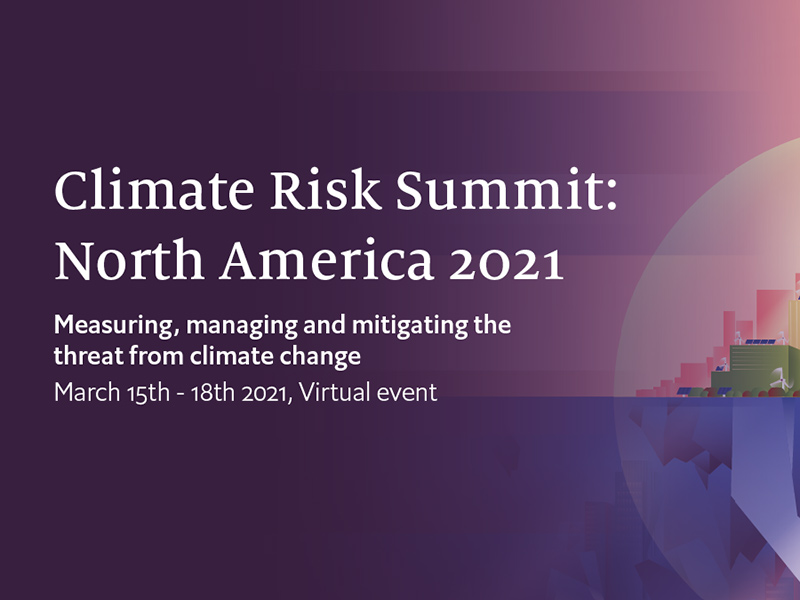 The Economists Climate Risk Summit North America Events