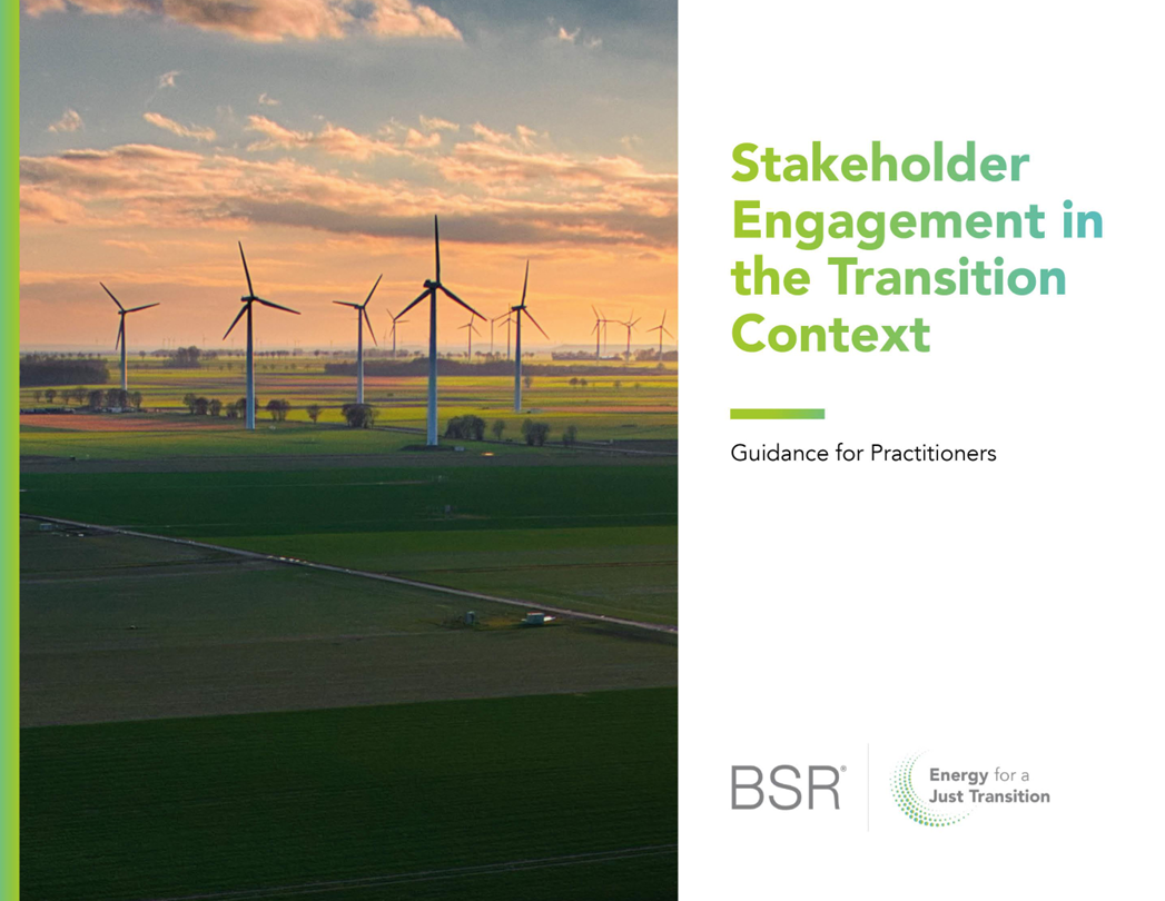 Stakeholder Engagement in the Transition Context: Guidance for Practitioners cover image