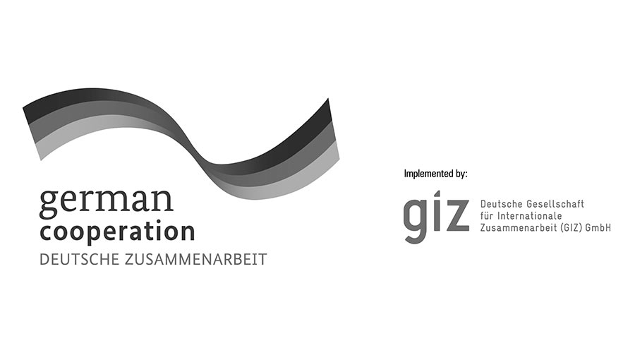 Deutsche Gesellschaft für Internationale Zusammenarbeit (GIZ) GmbH, commissioned by the German Federal Ministry for Economic Cooperation and Development (BMZ) logo