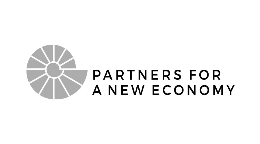  Partners for a New Economy logo
