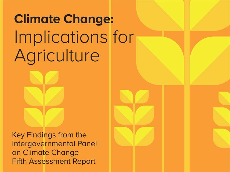 Climate Change: Implications For Agriculture | Reports | Sustainable ...